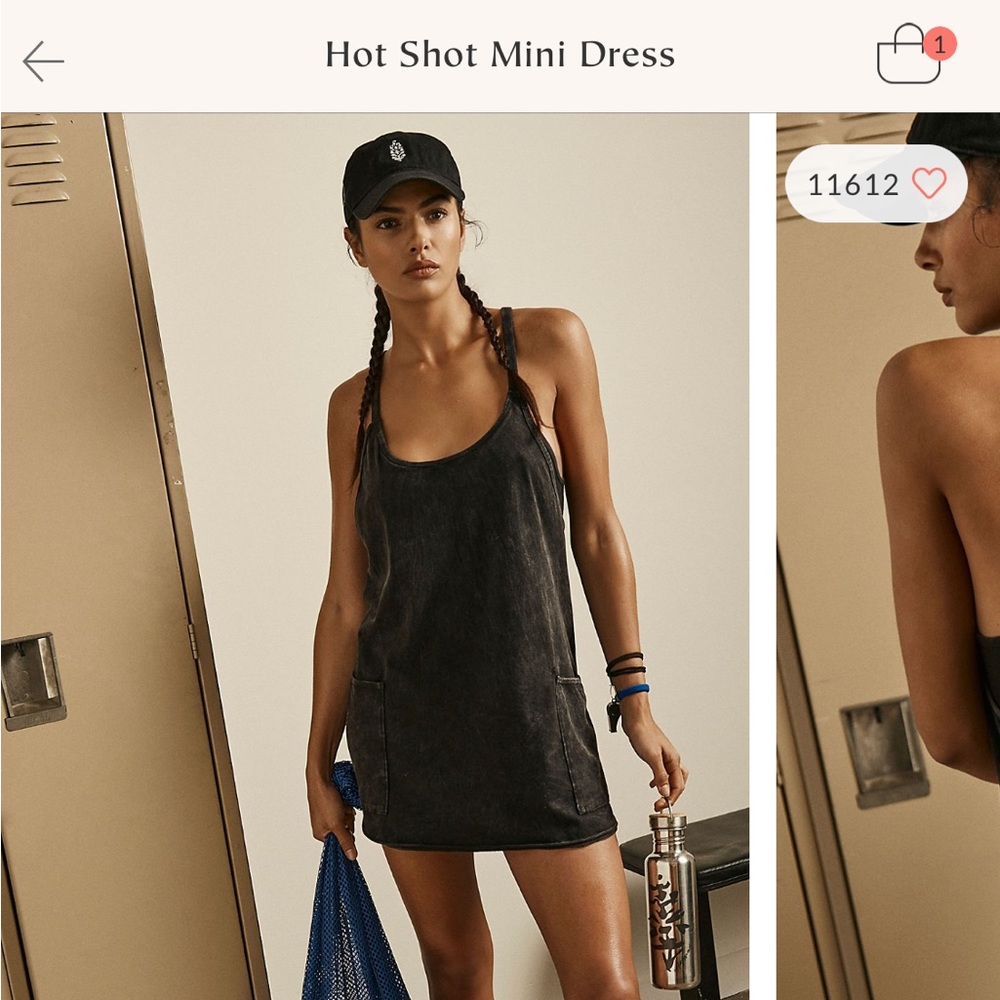 UNWORN TAGS ON Free People Hot Shot Mini Dress